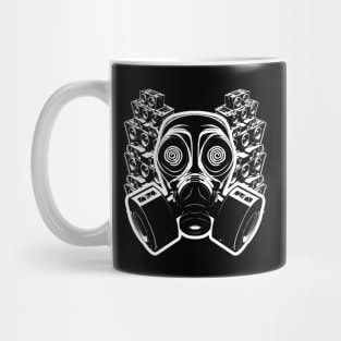 Soundsystem DJ Gasmask Tekkno Mug